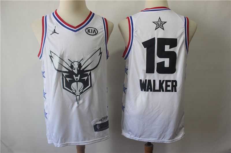 Men Charlotte Hornets #15 Walker White 2019 All Star NBA Jerseys->houston rockets->NBA Jersey